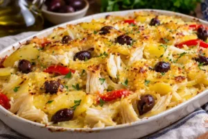 Bacalhau de Forno Suculento que Impressiona