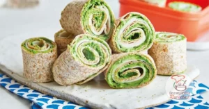 Enroladinho de Queijo Verde com Peito de Peru