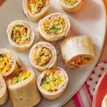 Eroladinho Sushi de Wraps com Presunto, Queijo e Mel Mostarda