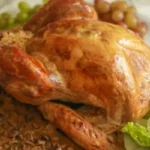 Peru com champignons