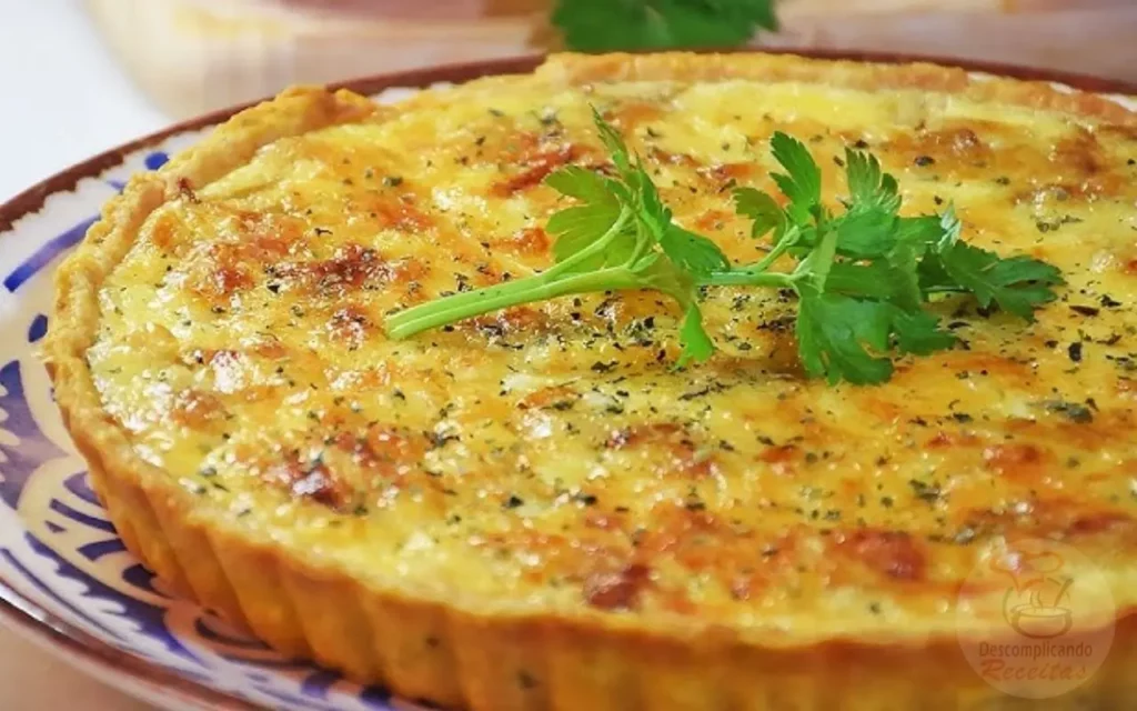 Como Fazer Quiche de Tender com Parmesão