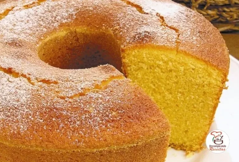 Bolo de Fubá Fofinho