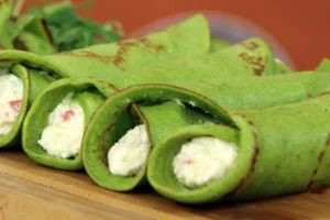 Panqueca de Couve com Ricota Leve e Nutritiva