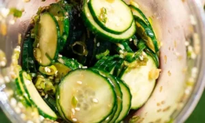 Salada de Pepino do TikTok