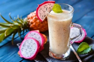 Suco de Pitaya com Abacaxi