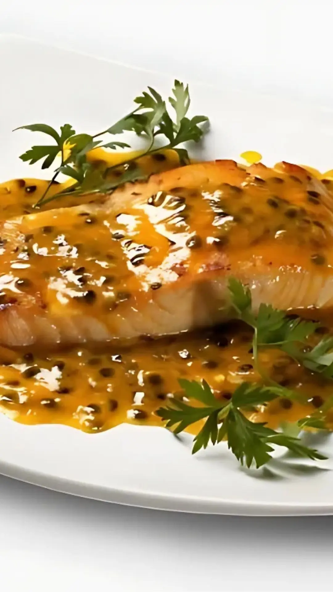 Tilápia ao Molho de Maracujá