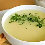 Sopa dos Ventos Gelados Creme de Batata-Doce com Alecrim