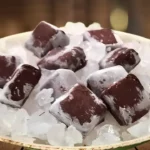 Bombom de Sorvete de Iogurte com Framboesa