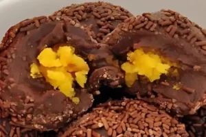 Brigadeiro de cenoura com nutella