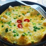 Omelete de Couve-flor