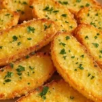 Batatas Assadas com Alho e Parmesão
