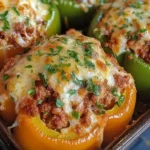 Pimentão Recheado com Carne Moída