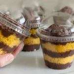 Bolo de Cenoura no Pote para Festas Juninas