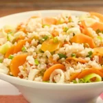 Arroz Integral com Legumes na Manteiga