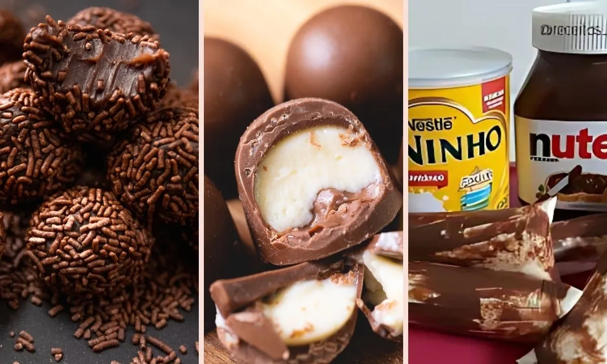 Doces para vender: brigadeiro, trufa e geladinho gourmet