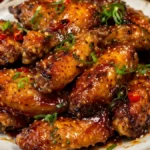 Asas de Frango Crocantes na Air Fryer com Toque Tailandês