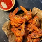 Asas de Frango Crocantes na Air Fryer com Toque Tailandês