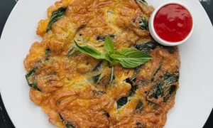 Omelete Tailandesa de Manjericão Doce