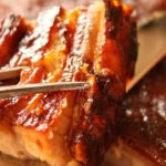 Panceta na Pressão com Molho Barbecue Caseiro