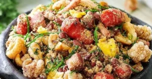 Feijão Tropeiro com Panceta Crocante