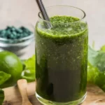 Receita Detox de Suco Verde com Clorofila e Superalimentos para Imunidade