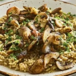 Risoto de Funghi Porcini com Toque de Azeite Trufado