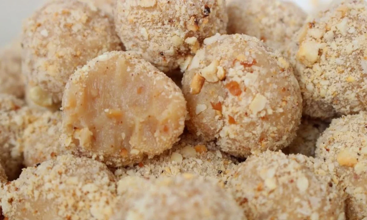 Receita de Brigadeiro de paçoca simples e prático