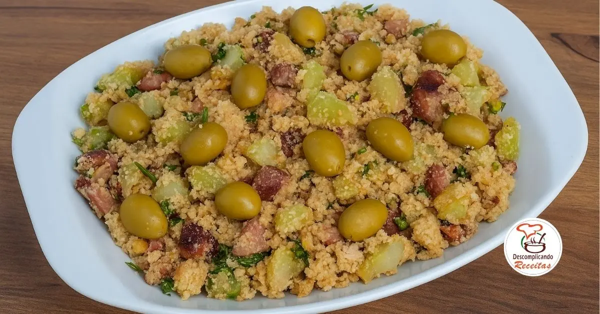 SEGREDO Revelado: Farofa de Chuchu com Bacon Saborosa e Úmida Demais!