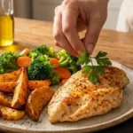 Almoço Saudável, Crocante e Sem Fritura: O Prato Fitness Perfeito para Emagrecer