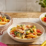 Penne com Frango e Brócolis: O Jantar Cremoso de Uma Panela Só
