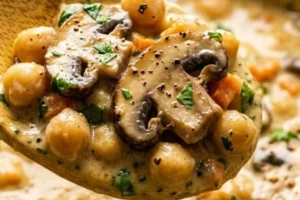 Estrogonofe de Grão-de-Bico Delicioso!